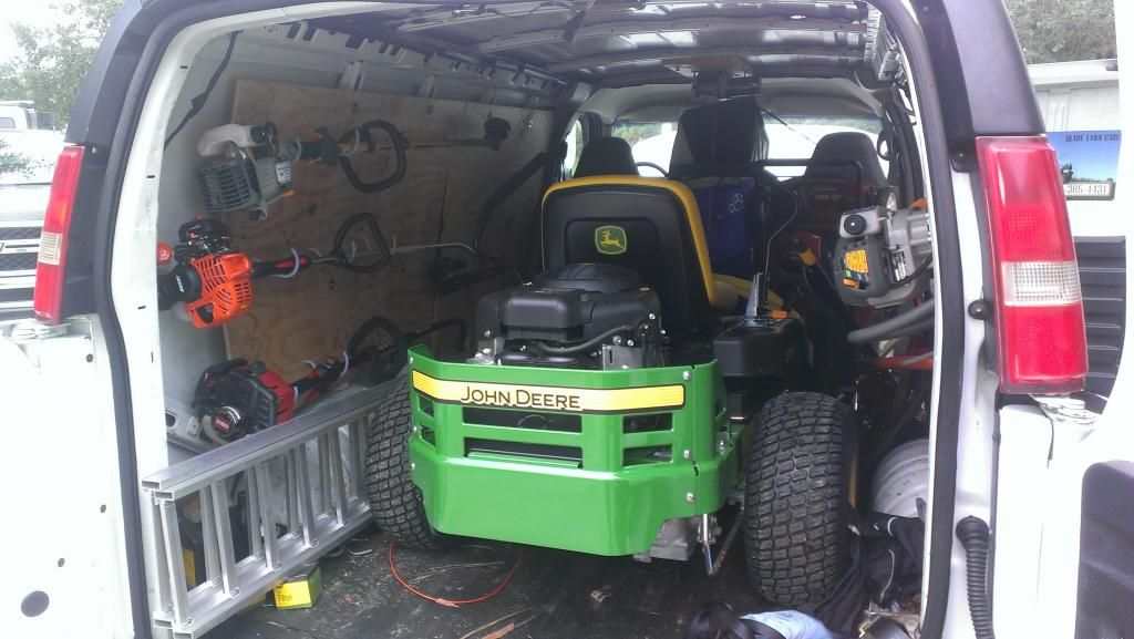Cargo Van Setup Page 2 Lawn Care & Landscaping